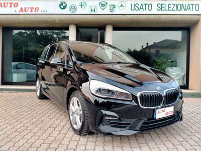 BMW Serie 2 Gran Tourer 218d 218 D GRAN TOURER XDRIVE 7 POSTI MODEL YEAR 2021 4X4 STEPTRONIC ANTIFURTO Nero usata Rubano