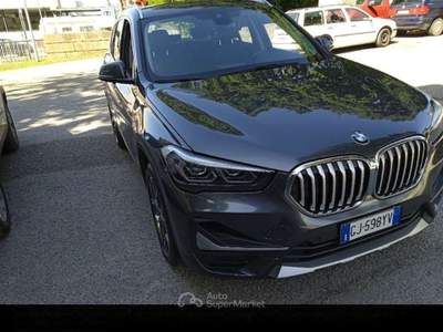 BMW X1 X1 BMW X1 16D 115CV STEPTRONIC S-DRIVE XLINE PLUS ( F Grigio usata Salerno