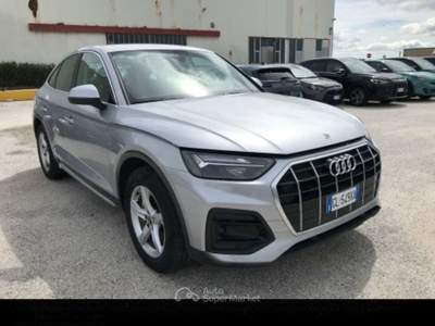 Audi Q5 AUDI Q5 SPORTBACK 35 TDI 163CV S-TRONIC BUSINESS A Argento usata Salerno
