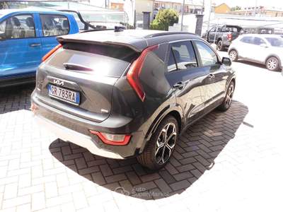 Kia Niro Niro II 2022 1.6 gdi hev Style dct6 incidentata marciante Nero usata Treviglio