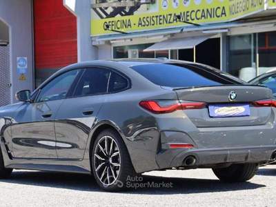 BMW Serie 4 420d 420 d 48V xDrive Coupé Msport Grigio usata Besozzo