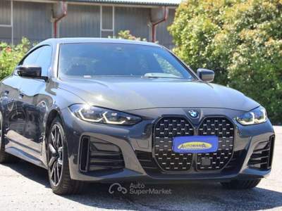 BMW Serie 4 420d 420 d 48V xDrive Coupé Msport Grigio usata Besozzo