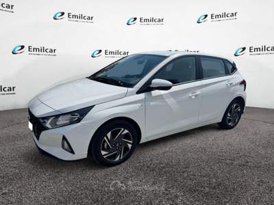 Hyundai i20 1.0 T-GDI 48V iMT Connectline Bianco usata SAN BENEDETTO DEL TRONTO