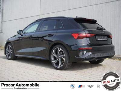 Audi A3 SPB 35 TFSI S tronic S Line identity black Nero usata Roma