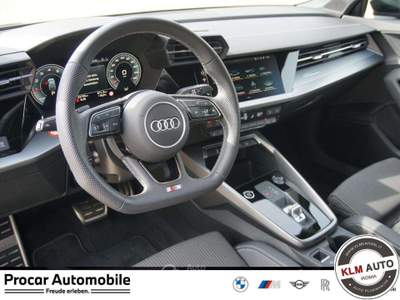 Audi A3 SPB 35 TFSI S tronic S Line identity black Nero usata Roma