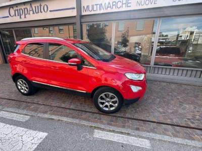 Ford EcoSport 1.0 Ecoboost Titanium 100cv Rosso usata Como