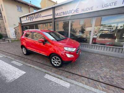 Ford EcoSport 1.0 Ecoboost Titanium 100cv Rosso usata Como