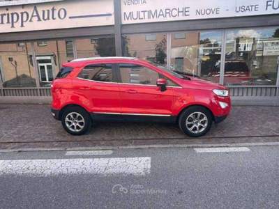 Ford EcoSport 1.0 Ecoboost Titanium 100cv Rosso usata Como
