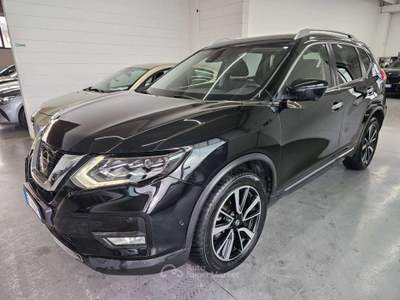 Nissan X-Trail 2017 2.0 dci Tekna 4wd 7 POSTI /TETTO/PELLE Nero usata Martinengo