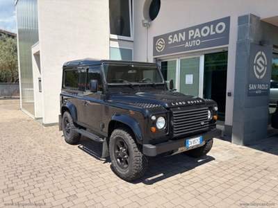 Land Rover Defender Defender 90 2.4 TD4 Station Wagon SE Nero usata San Paolo d'Argon