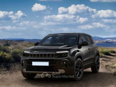Jeep Avenger 1.2 turbo e-hybrid mhev Black Edition fwd 110cv edct6 KM0 Nero usata Nola