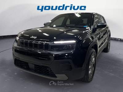 Jeep Avenger 1.2 turbo e-hybrid mhev Longitude fwd 110cv edct6 KM0 Nero usata Nola