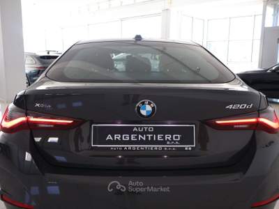 BMW Serie 4 430dA d Gran Coupe mhev 48V xdrive Msport auto Argento usata Ceglie Messapica