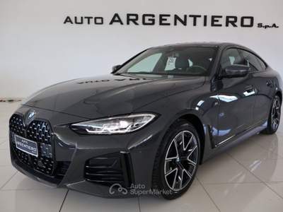 BMW Serie 4 430dA d Gran Coupe mhev 48V xdrive Msport auto Argento usata Ceglie Messapica