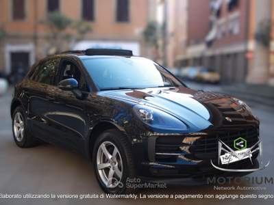 Porsche Macan 2.0 NO SUPERBOLLO, TETTO PANORAMA, PORSCHE APPROVED 111 CONTROLLI Nero usata Livorno
