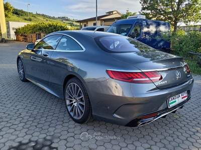 Mercedes-Benz 220 S V8 Premium Plus 4Matic 9G-Tronic Coupe Arancione usata Cigognola