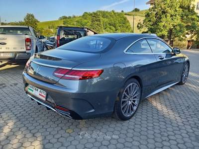 Mercedes-Benz 220 S V8 Premium Plus 4Matic 9G-Tronic Coupe Arancione usata Cigognola