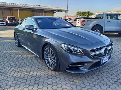 Mercedes-Benz 220 S V8 Premium Plus 4Matic 9G-Tronic Coupe Arancione usata Cigognola