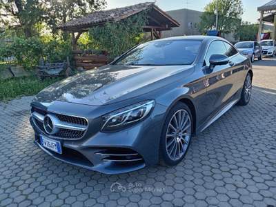 Mercedes-Benz 220 S V8 Premium Plus 4Matic 9G-Tronic Coupe Arancione usata Cigognola