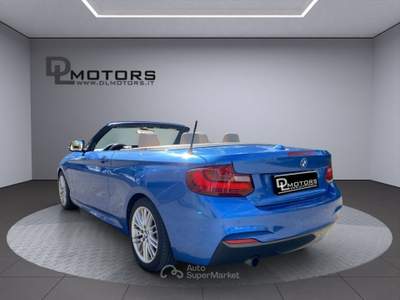 BMW Serie 2 235xi i *Cabrio *Msport *Navi *Neopatentati Blu/Azzurro usata Biassono