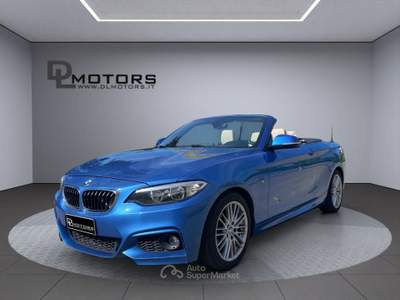 BMW Serie 2 235xi i *Cabrio *Msport *Navi *Neopatentati Blu/Azzurro usata Biassono