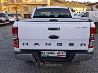Ford Ranger DOUBLE CAB 2.2 TDCI 4X4 LIMITED UNICO PROP Bianco usata Cigognola
