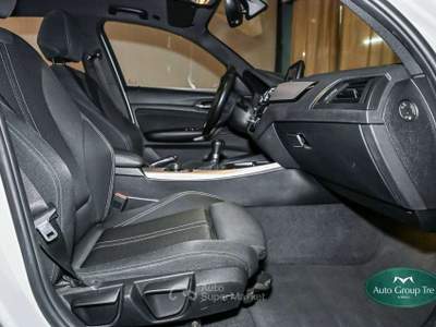 BMW Serie 1 118i 118 Serie 1 F/20-21 2015 118i Msport 5p Bianco usata Torino