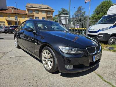 BMW Serie 3 320d 320 320d Coupe Attiva 177cv Nero usata Torino