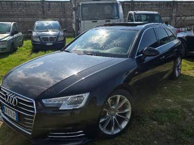 Audi A4 Audi a4 tetto apribile, gancio traino, cofano elettrico Nero usata Palazzo San Gervasio