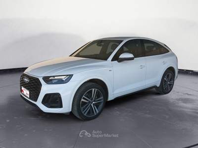 Audi Q5 2ª serie SPB Sportback 40 TDI quattro S tronic S line plus Bianco usata Lucca