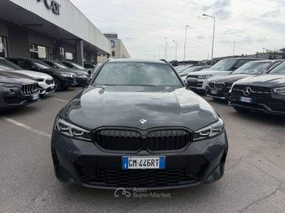 BMW Serie 3 318 318 Touring mhev 48V MSport auto Grigio usata Lallio