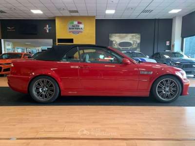 BMW Serie 3 M3 M3 M3 cat Cabrio Manuale ASI CRS Rosso usata Rho