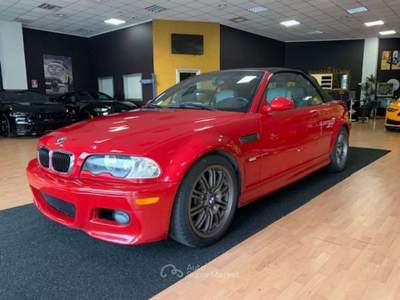 BMW Serie 3 M3 M3 M3 cat Cabrio Manuale ASI CRS Rosso usata Rho