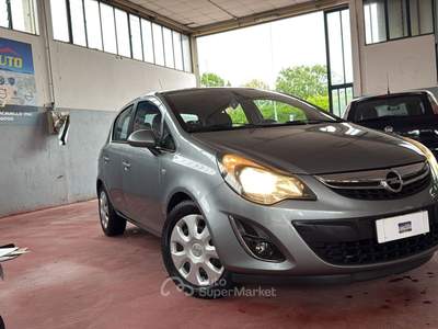 Opel Corsa 5 porte GPL-TECH Ecotec Argento usata Ravenna