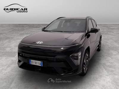 Hyundai Kona 1.6 GDi HEV N Line Tech Pack 2WD DCT Nero usata Lucca