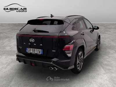 Hyundai Kona 1.6 GDi HEV N Line Tech Pack 2WD DCT Nero usata Lucca