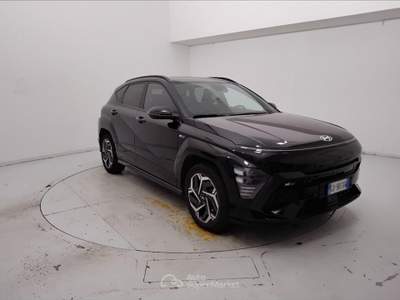 Hyundai Kona 1.6 GDi HEV N Line Tech Pack 2WD DCT Nero usata Lucca