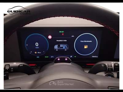 Hyundai Kona 1.6 GDi HEV N Line Tech Pack 2WD DCT Nero usata Lucca