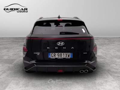 Hyundai Kona 1.6 GDi HEV N Line Tech Pack 2WD DCT Nero usata Lucca