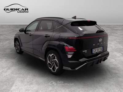 Hyundai Kona 1.6 GDi HEV N Line Tech Pack 2WD DCT Nero usata Lucca