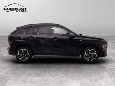 Hyundai Kona 1.6 GDi HEV N Line Tech Pack 2WD DCT Nero usata Lucca