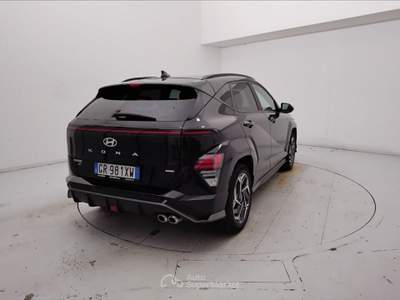 Hyundai Kona 1.6 GDi HEV N Line Tech Pack 2WD DCT Nero usata Lucca