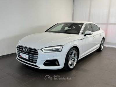 Audi A5 2ª serie SPB Sportback 2.0 TDI 190 CV quattro S tronic Business Sport Bianco usata Lucca