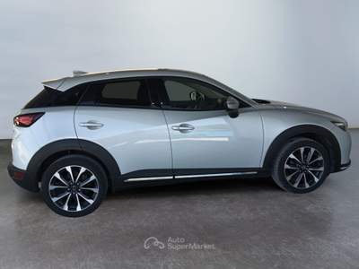 Mazda CX-3 1.8L Skyactiv-D 115hp 2WD 6MT Exceed Argento usata Lucca