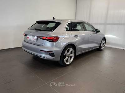 Audi A3 4ª serie SPB Sportback 35 TDI S tronic Business Advanced Argento usata Lucca