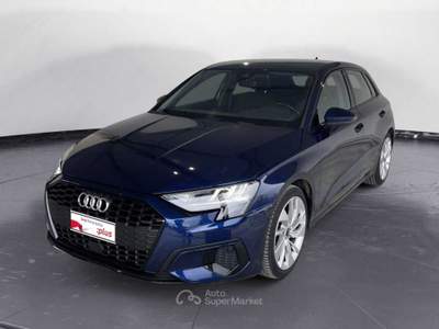 Audi A3 4ª serie SPB Sportback 35 TDI S tronic Business Advanced Blu/Azzurro usata Lucca