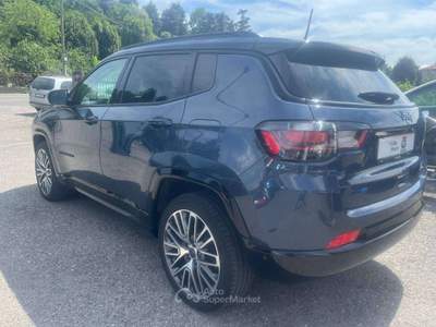 Jeep Compass Compass II 2021 1.3 turbo t4 phev Summit 4xe auto Blu/Azzurro usata Calco