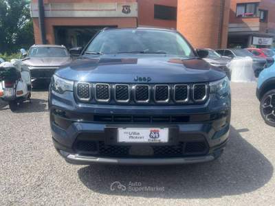 Jeep Compass Compass II 2021 1.3 turbo t4 phev Summit 4xe auto Blu/Azzurro usata Calco