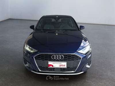 Audi A3 4ª serie SPB Sportback 30 TFSI S tronic Business Advanced Blu/Azzurro usata Lucca