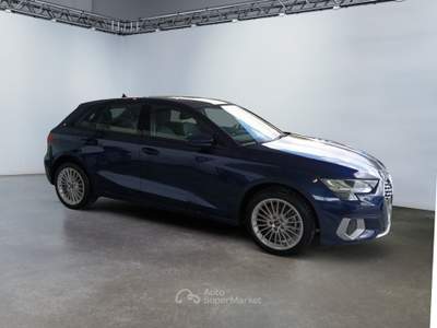 Audi A3 4ª serie SPB Sportback 30 TFSI S tronic Business Advanced Blu/Azzurro usata Lucca
